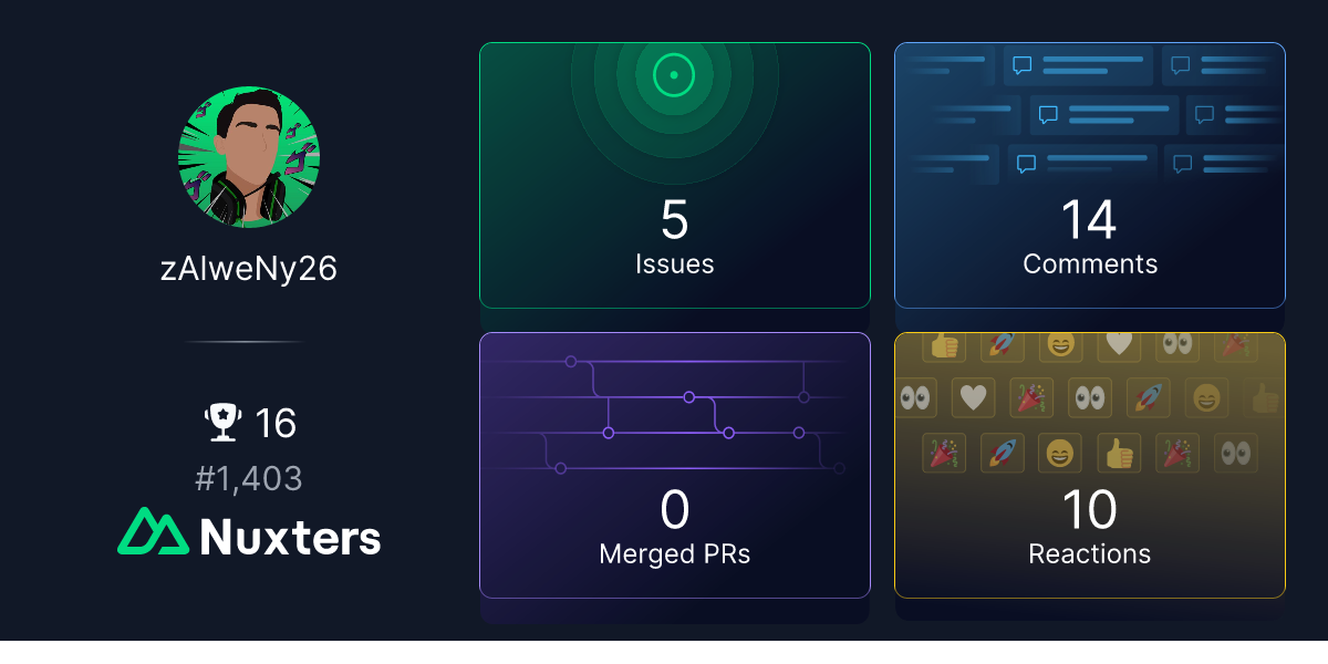 zAlweNy26 Nuxter profile